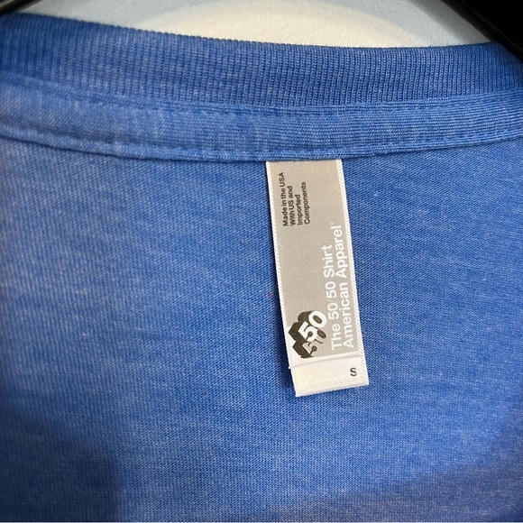 American Apparel The 50/50 Shirt Made in USA Size S Small Ladies Women’s NEW - Picture 5 of 7